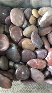 Red Pebble Stone ,River Stone Natural Stone Chips