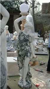 White Onyx Abstract Art Sculpture for Garden Sculpture