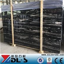 China Sliver Dragon Black Polishing Marble,Big Slab,Building Stones,Wall, Flooring Tiles