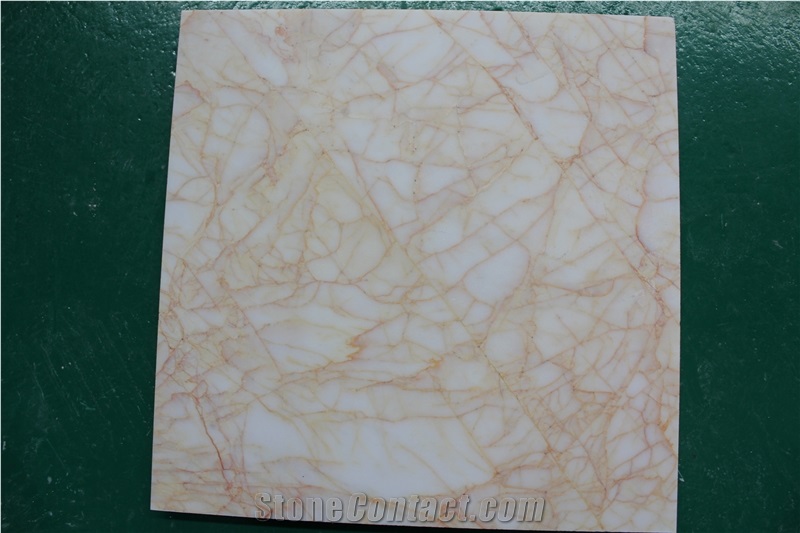 Hot Golden Spider Polishing Marble Slab and Tile