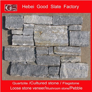 China Blue Quartzite Ledge Panels,Loose Stone