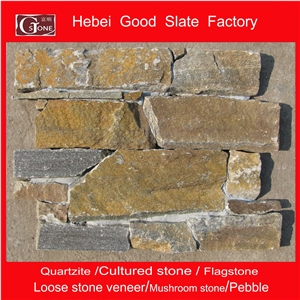China Rusty Quartzite Ledge Panels,Loose Stone