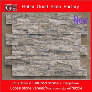 Grey Wooden Vien Ledge Stone