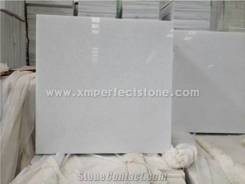 600x600 600x300mm a Grade White Marble Slabs & Tiles, China Crystal White Marble Slabs & Tiles