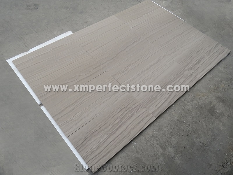Athens Grey Wood Grain Marble Tiles/Polished & Honed Athens Grey Marble Tiles/White Wood Grain Marble