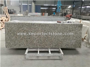 Beige Butterfly Granite Countertop Bullnose / New Butterfly Beige Granite Prefeb 2 cm / Beige Counter Home Decorate Kitchen Top / Solid Surface Countertops