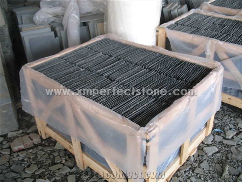 Black Slate Roof Tiles and Covering and Coating, Slate Tile Roof and Roofing Tiles