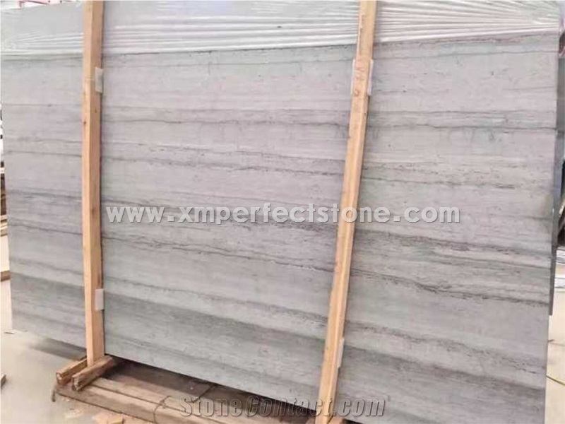 Blue New Serpeggiante Marble Slabs 1.8 cm / Blue Wood Vein Marble / Stone Interiors / Modern Marble Flooring Design / Living Room Marble Wall Polished Slabs for Hot Sales