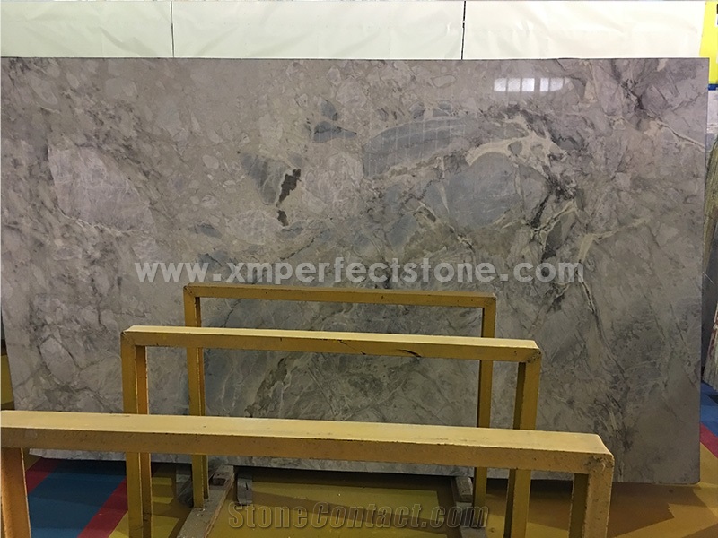 Blue Polished Marble Flooring Tiles/Countertop, China Blue Marble