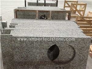 Cheap Granite G623 Counter Top / Granite Countertops Bathroom Vanity / Granite Bathroom Vanity Tops 2 cm Thickness /