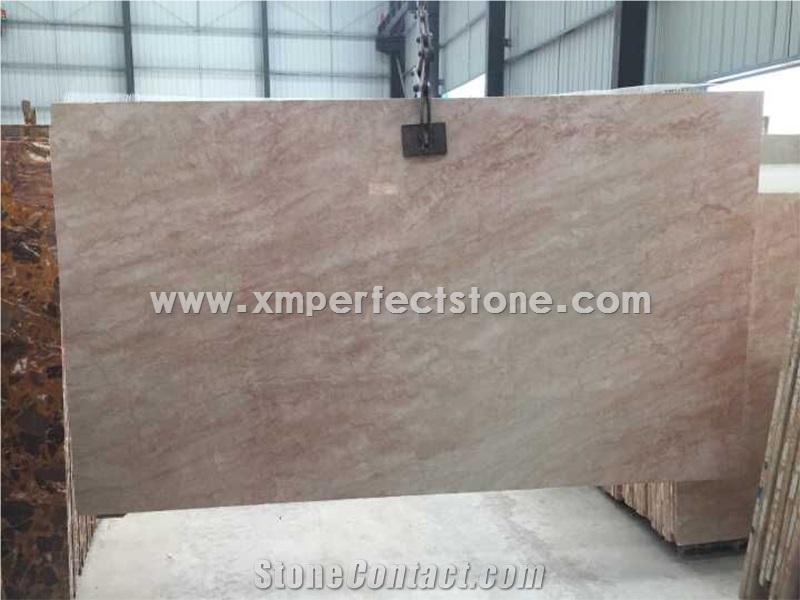 Cherry Blossom Beige Marble Slabs/Topaz Marble Slabs/Chinese Pink Marble Colors