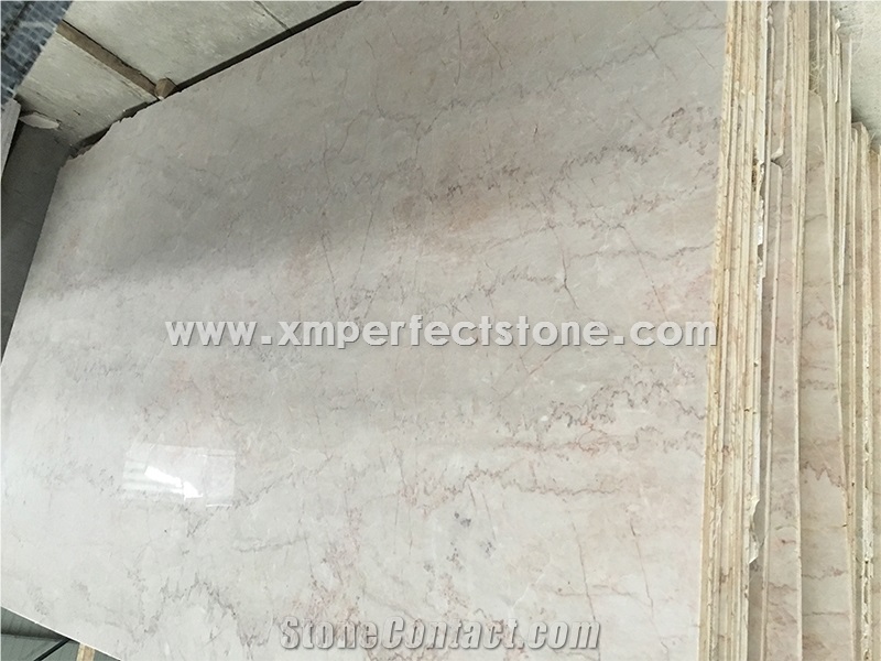 Cherry Blossom Beige Marble Slabs/Topaz Marble Slabs/Chinese Pink Marble Colors