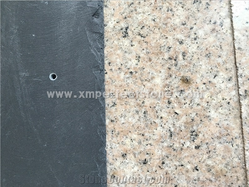 China Black Slate Roof Tiles/Roofing Slate/Roof Tiles/Black Slate Roofing Tiles, Slate Roof Tiles and Covering, Slate Tile Roof