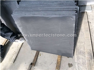 China Grey Slate/Sawn Cut Slate Tiles/Dark Grey Slate Flooring