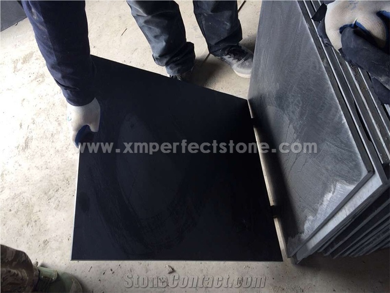 China Grey Slate/Sawn Cut Slate Tiles/Dark Grey Slate Flooring