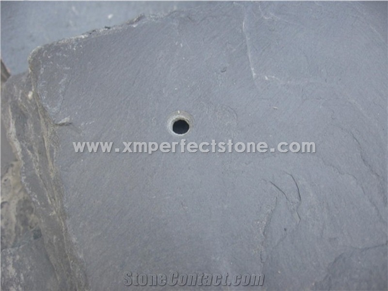 Chinese Black Roof Slate, Roof Stone Covering & Tiles for Sale, Natural Stone for Home Decoration