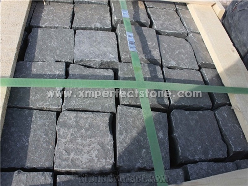 Chinese Granite Cobble Stone / Cube Stone / Red Paving Stones / Recycled Granite Pavers /Cobble Paving Blocks