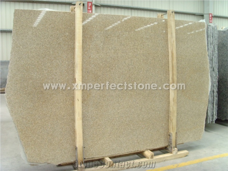 Chinese Granite G682 / G682 Sunset Gold Tiles Slabs / Yellow Granite Paving Stone / Granite Fabricators / 12x24 Granite Tile