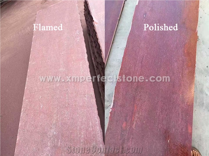 Chinese Quarry New Red Granite Price / Granite Paving Sealer / Outdoor Paving Tiles / Curb Granite / Mushroom Stone for Wall Tiles / Exterior Tile for Driveway Decorative / Quarry Tiles for Sale