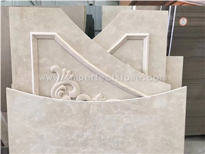 Crema Marfil Marble Slab& Customized/Marble Panel for Hotel& Mall Hall&Villa