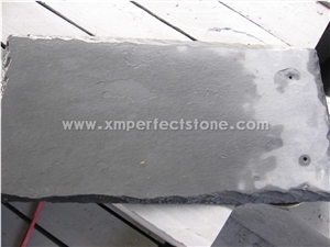 High Quality Cheap Black Slate Tile, Black Slate Roofing Tile, Riven Black Slate, China Black Slate Cut to Size Tile
