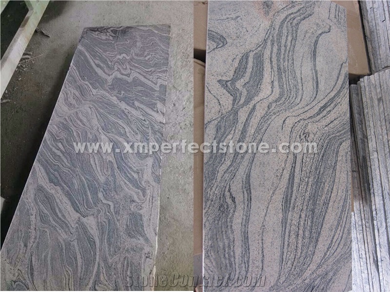 Juparana Colombo Granite Slabs / Strips ,Juparana Pink Granite /Pink Granite, Granite Flooring Patterns