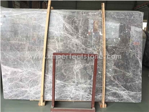 New Castle Grey Marble Slab Competitive Price