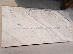 New Kashmir White Granite / Chinese Kashmir White Tiles / Flamed White Granite / China White Granite Tiles Slabs / a Grade White Granite