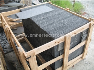 Sales Cheap 40*20*0.5cm Natural Rectangle Black Slate Roof Slate Tile