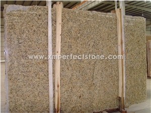 Santa Cecilia Classic Granite Slabs/Brazil Gold Granite for Floor/Polished Juparana Santa Cecilia Granite