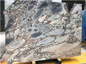 Silver Blue Marble Slab Polished Competitive Price,Natural Luxury Interial Project Decorative Stone