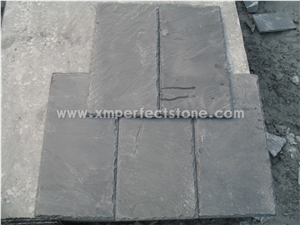 Small Size Black Slate Roof Tiles 20x30mm