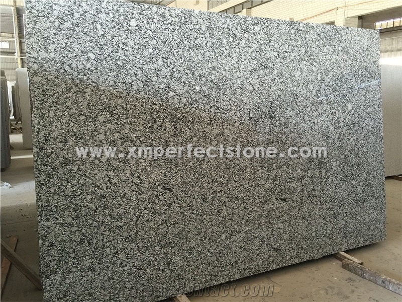Spary White Granite Gangsaw Slab/G377 Granite/Xinyi Spindrift Granite Slabs