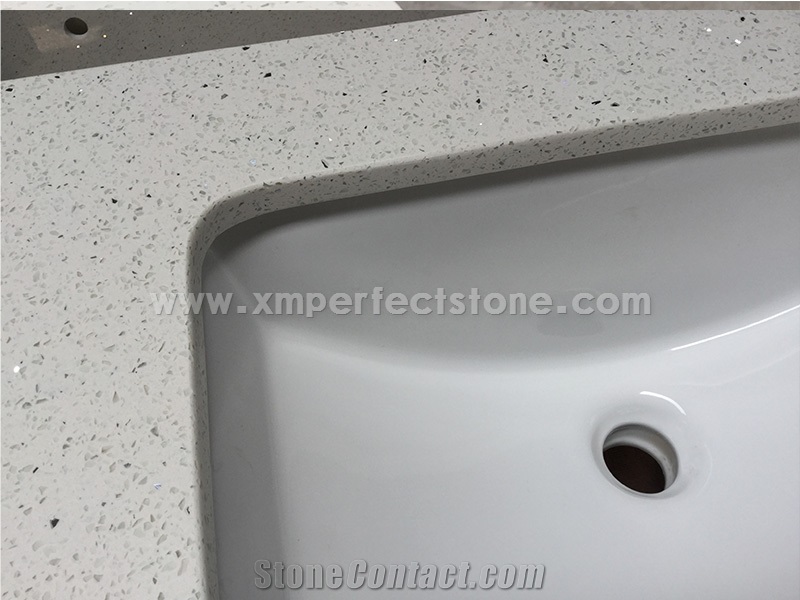 White Quartz Stone Countertop, Are Menards Quartz Countertops Good