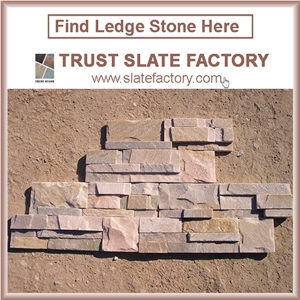 China Natural Brick Stacked Stone,Exterior Wall Cladding Split Face Culture Stone