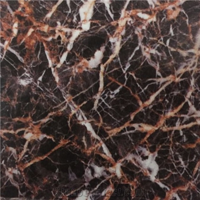 Azalea Red Marble Slabs Tile, China Red Marble