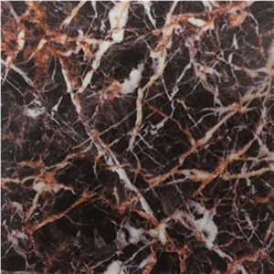 Azalea Red Marble Slabs Tile, China Red Marble