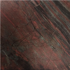 Iron Red Granite Slabs Tiles Brazil