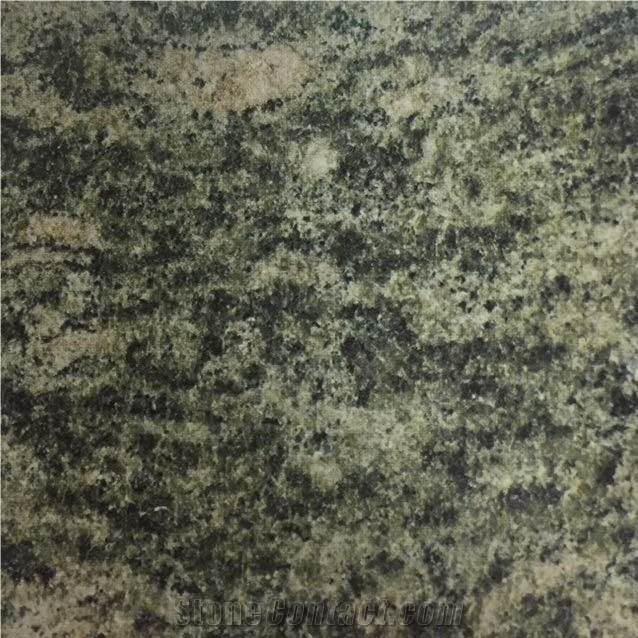Verde Maritaca Granite Slabs Tiles