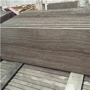 Cheapest China Brown Stone Antique Brown Serpegiante Marble Tile
