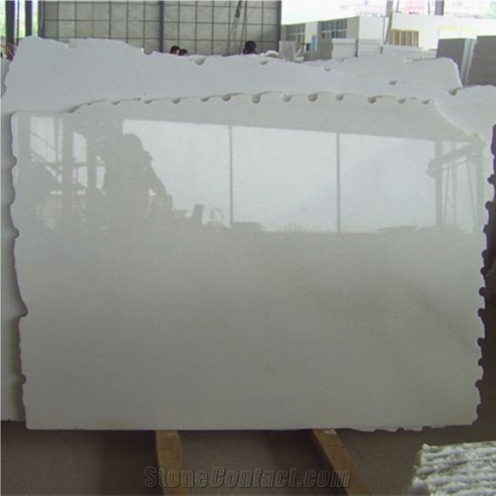 China White Marble Absolute White Slab