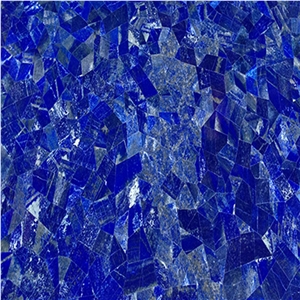 Luxurious Blue Color Natural Stone Blue Sodalite Gemstone Semiprecious Stone