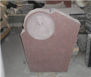 America Style Monument Heart Headstone, Granite Monument & Tombstone , America Style Monument Angel Headstone, Granite Monument & Gravestone