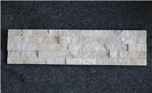 Beige Quartizite Culture Stone, Fieldstone and Stacked Stone. Split Face Culture Stone. and Wall Decor and Wall Cladding