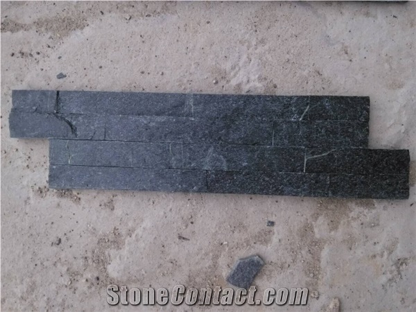 Black Quartzite Ledge Stone/Stone Wall Cladding/Thin Stone Veneer/Feature Wall/Manufactured Stone Veneer/Split Face Culture Stone/Stone Wall Decor