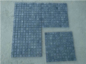 Black Slate Mosaic Tile, Hot Sale Black Salte Mosaic Tile, Wall and Flooring Mosaic Pattern