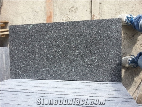 Chinese Natural Grey Porphyry Tiles & Slabs & Cut-To-Size for Floor Covering and Wall Cladding