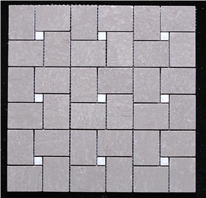 Cinderella Grey Mosaic, Cinderella Grey Mosaic Tile and Slab, Wall and Flooring Decor Tile, Mosaic Tile, Customize Mosaic Tile