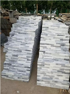 Cloudy Grey Thin Stone Veneer/Stone Wall Cladding/Split Face Culture Stone/Manufactured Stone Veneer/Feature Wall/Stone Wall Decor/Ledge Stone