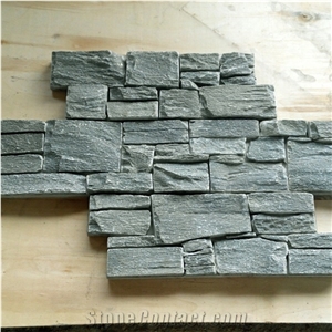 Green Slate Stone Wall Cladding/Ledge Stone/Thin Stone Veneer/Split Face Culture Stone/Feature Wall/Manufactured Stone Veneer/Stone Wall Decor/Feature Wall/Manufactured Stone Veneer